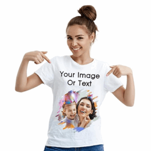 Round Neck 100% Cotton,